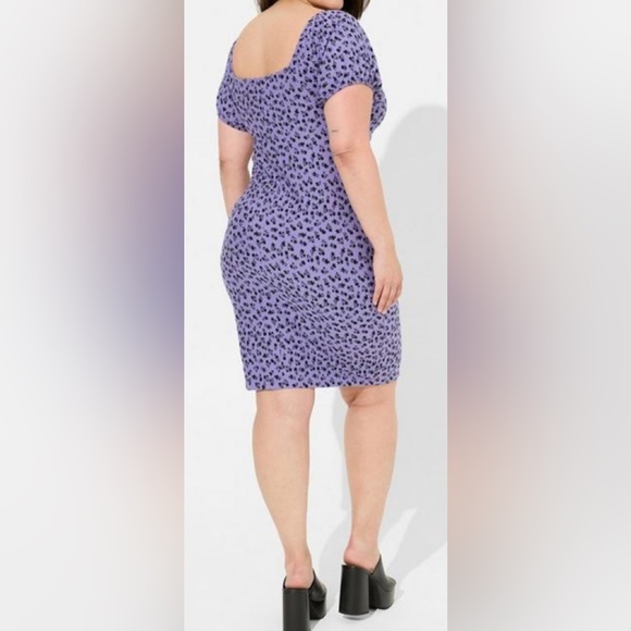 $69 Sz 4x fits 3x 4x ⭐️ NEW WITH TAG Betsey Johnson for Torrid Foxy Mini Dress - Picture 3 of 12